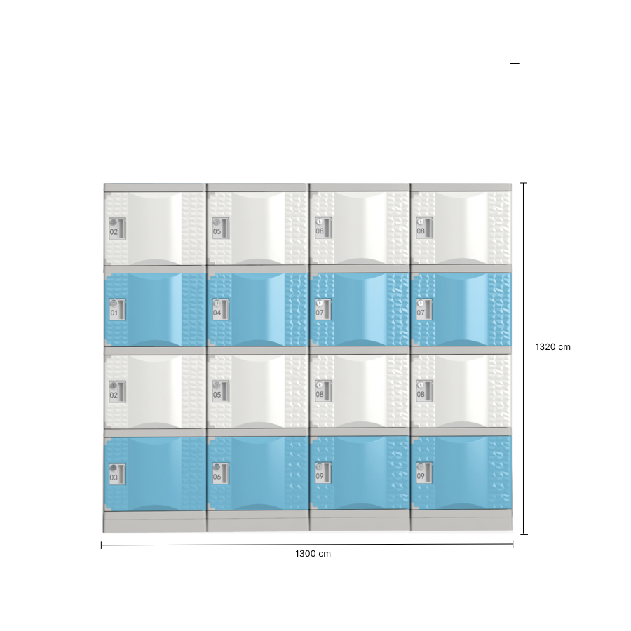 Set lockere scolare 16 unitati