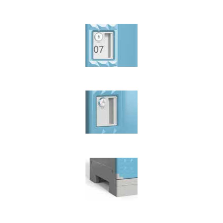 Locker scolar individual model 03