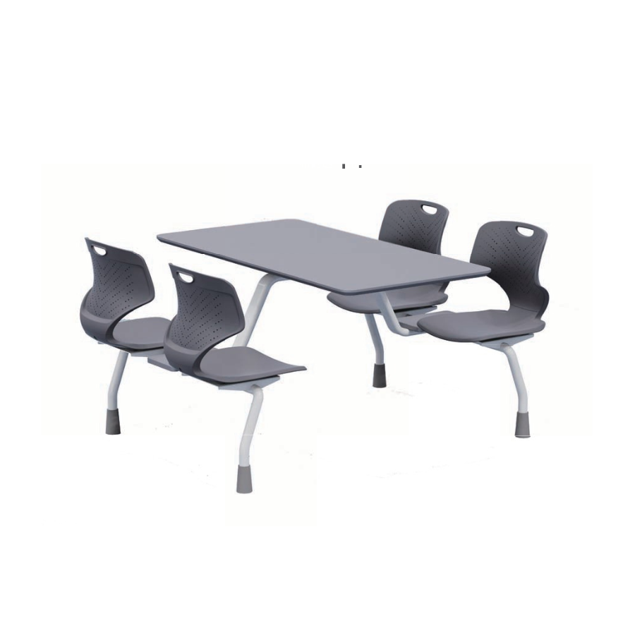 Set mobilier cantină 4 elevi [Fishbone]