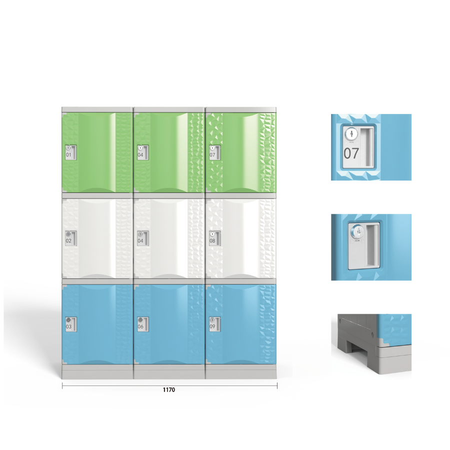 Set lockere scolare 16 unitati